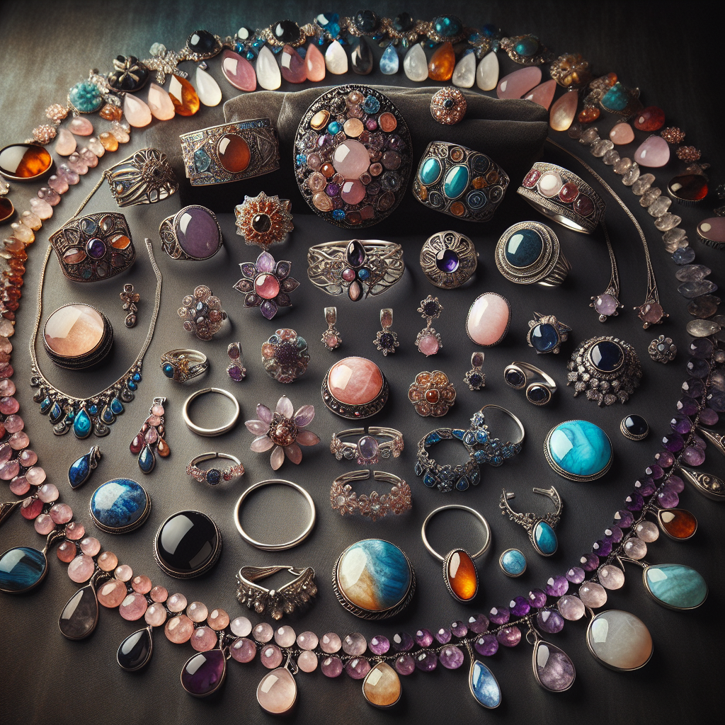 bijoux pierres semi-précieuses