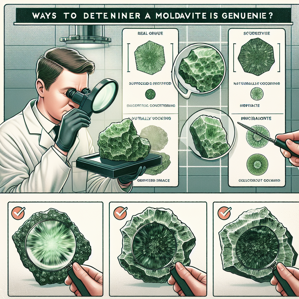 Comment savoir si c'est de la vrai moldavite ?