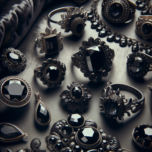 bijoux pierre noire