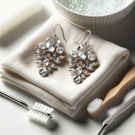 Comment Nettoyer Des Boucles D'Oreille En Argent Avec Des Pierres