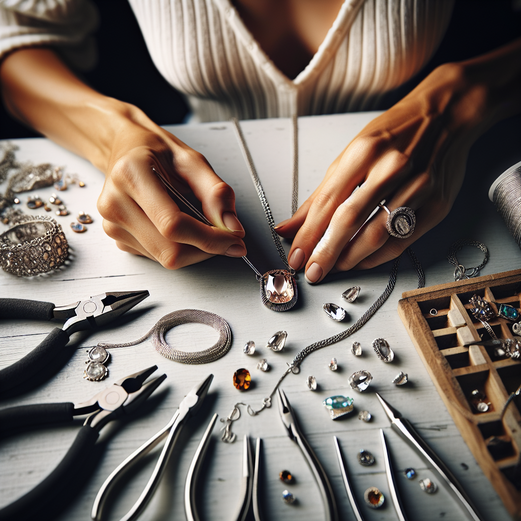 Comment Faire Un Collier Avec Une Pierre