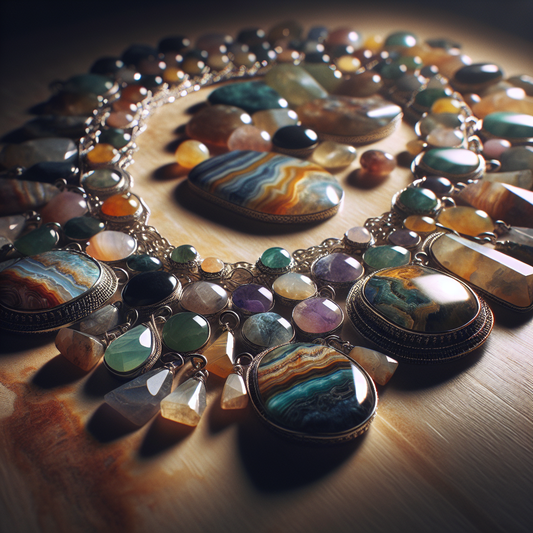 collier pierre naturelle