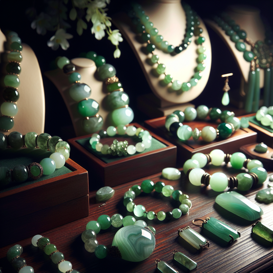 bijoux en pierre de jade