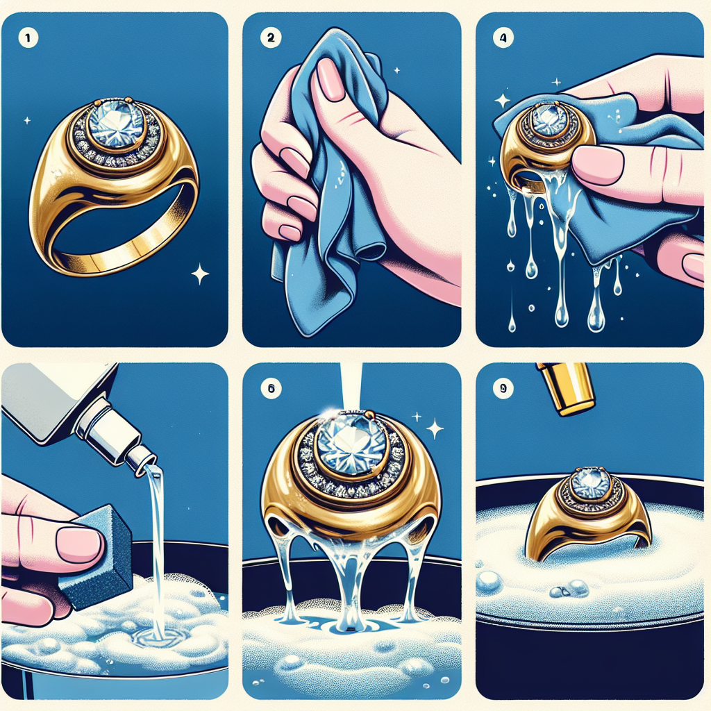Comment Nettoyer Une Bague En Or Avec Pierre