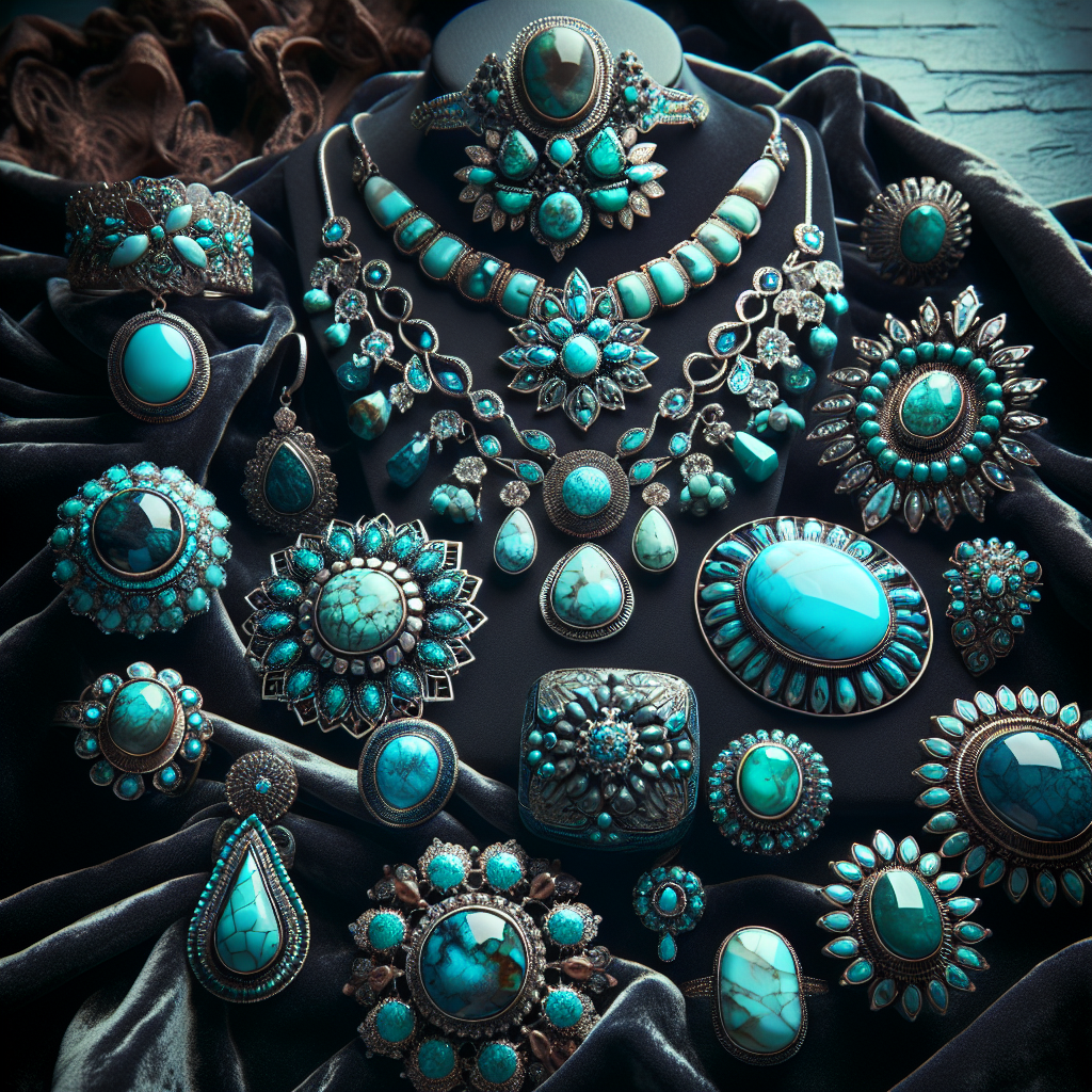 bijoux pierre turquoise