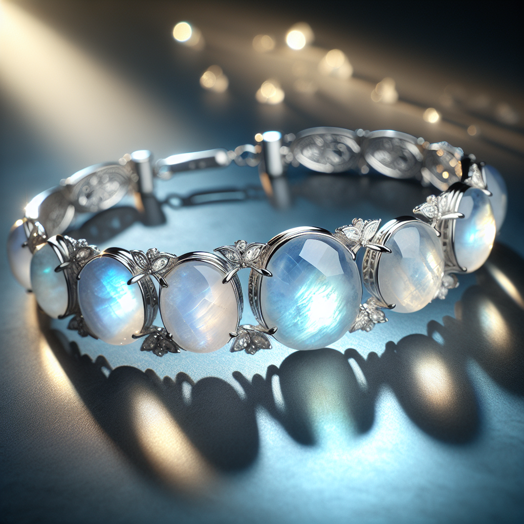 pierre de lune bracelet