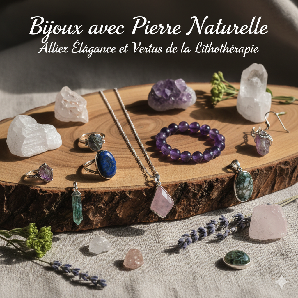 Bijoux Pierre Naturelle | Lithothérapie & Bien-être
