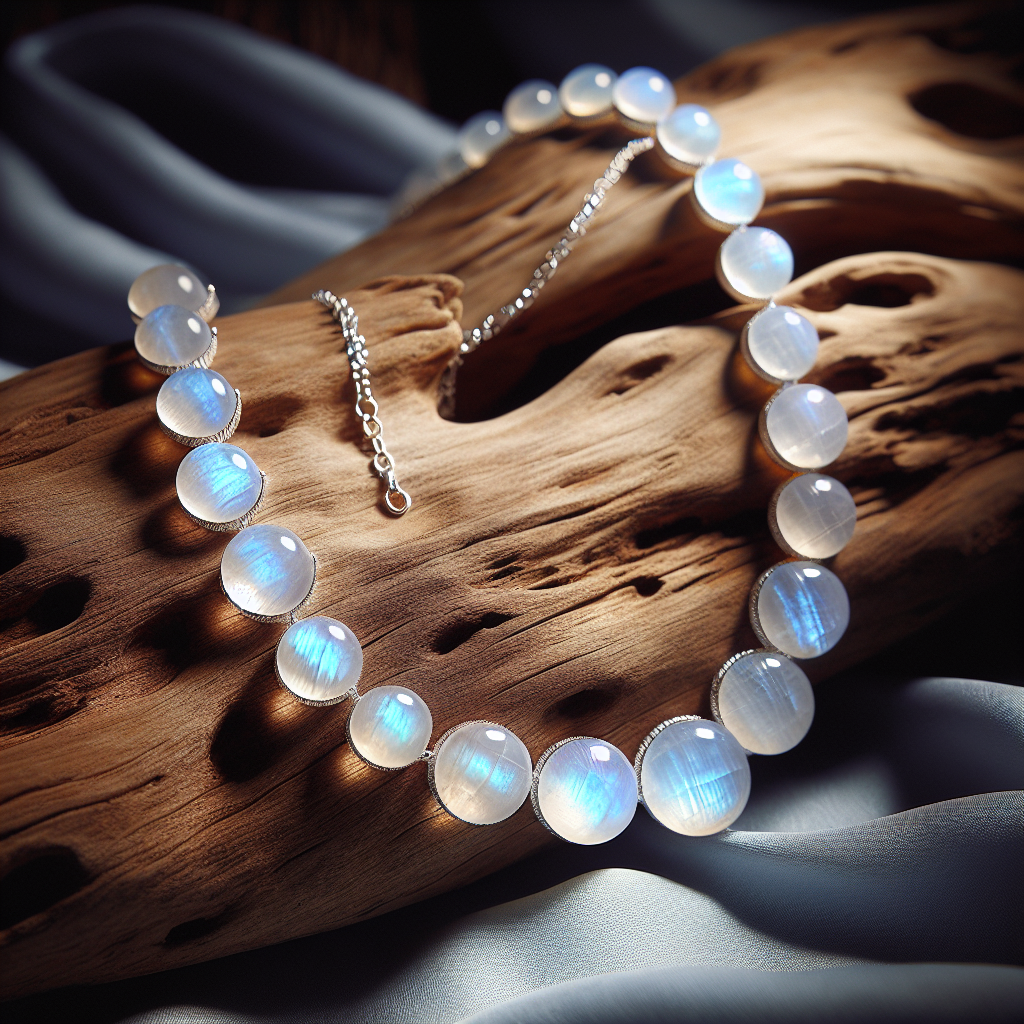 collier pierre de lune
