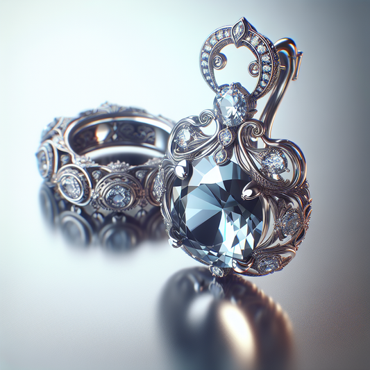boucle d'oreille pierre