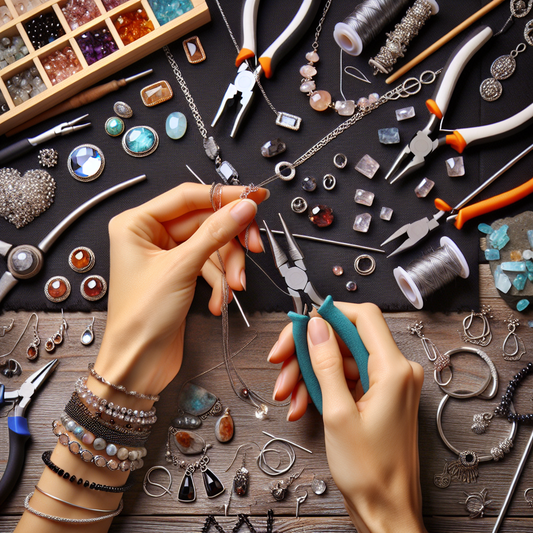 Comment Creer Ses Bijoux Avec Des Pierres