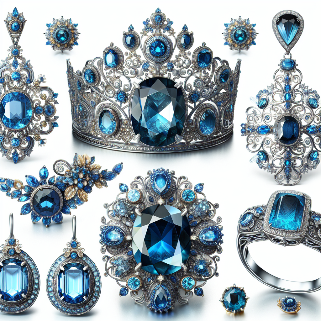 bijoux pierre bleu