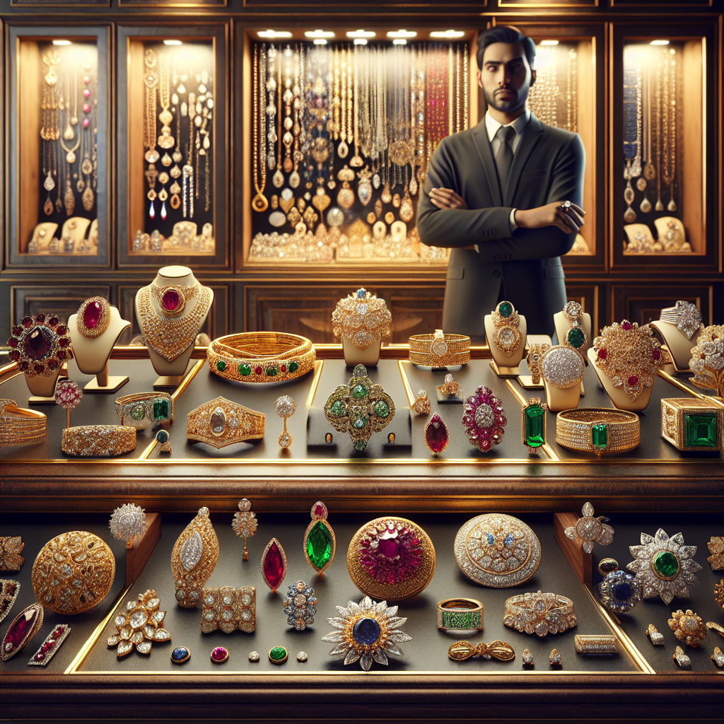 vendre des bijoux en or avec des pierres
