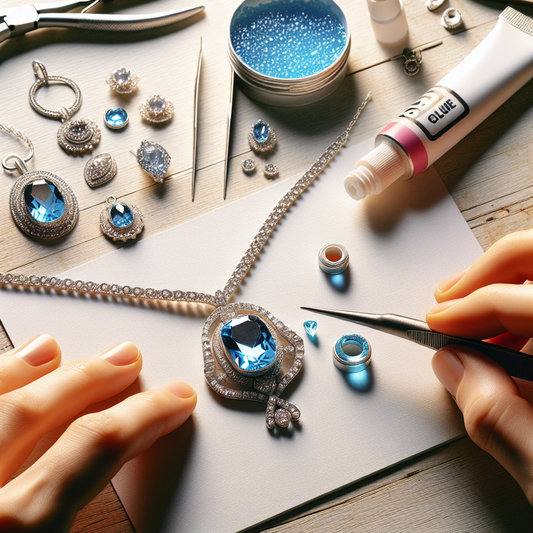 Comment Coller Une Pierre Sur Un Bijoux