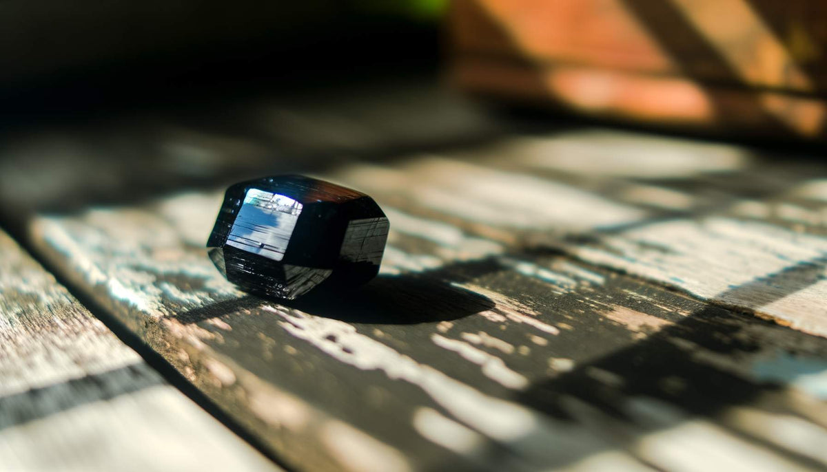 Comment s’appelle la pierre noire de protection ?