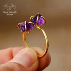 Bague en Améthyste | Bagues | pierre naturelle bijoux