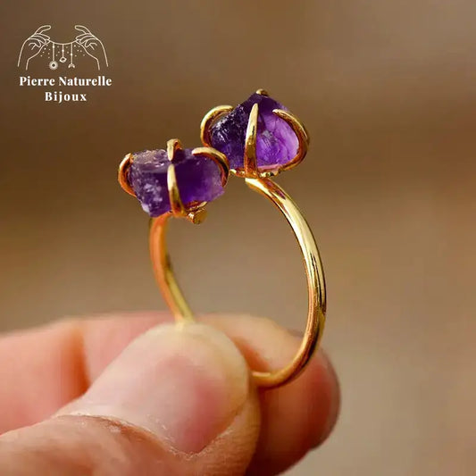 Bague en Améthyste | Bagues | pierre naturelle bijoux