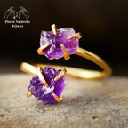 Bague en Améthyste | Bagues | pierre naturelle bijoux