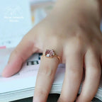 Bague "Hathor" en Améthyste | Bagues | pierre naturelle bijoux