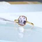 Bague "Hathor" en Améthyste