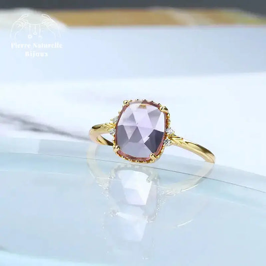 Bague "Hathor" en Améthyste