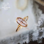 Bague "Illusion" en Améthyste | Bagues | pierre naturelle bijoux