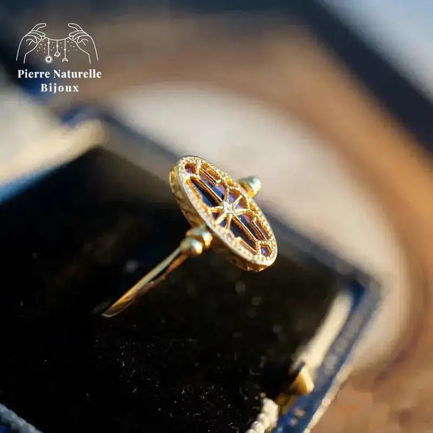 Bague "Illusion" en Améthyste | Bagues | pierre naturelle bijoux