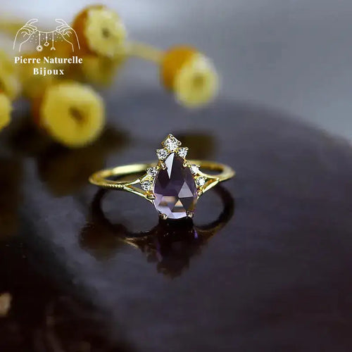 Bague "Prestige" en Améthyste | Bagues | pierre naturelle bijoux