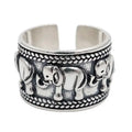 Bague "Éléphant" en Argent | Bagues | pierre naturelle bijoux