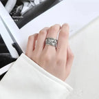 Bague "Éléphant" en Argent | Bagues | pierre naturelle bijoux