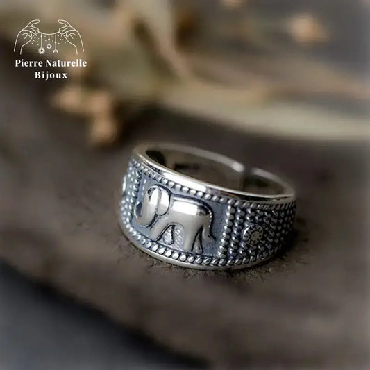 Bague "Ténacité" en Argent | Bagues | pierre naturelle bijoux