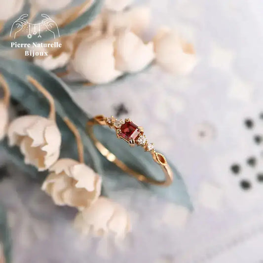 Bague en Grenat