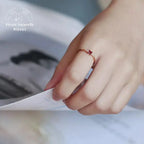 Bague en Grenat | Bagues | pierre naturelle bijoux