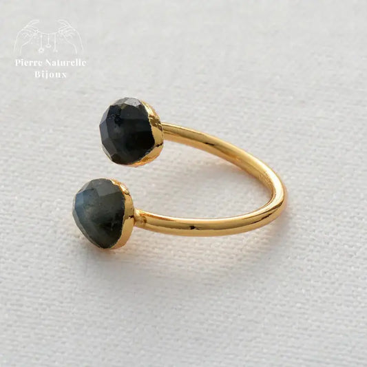 Bague "Franchise" en Labradorite | Bagues | pierre naturelle bijoux