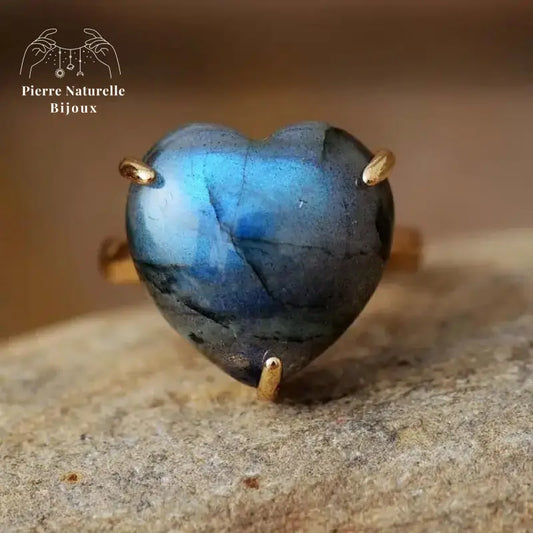 Bague "Reflet" en Labradorite