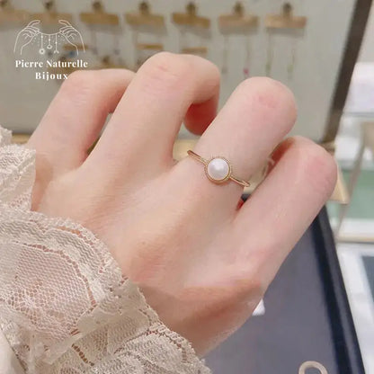 Bague en Perle d'eau douce