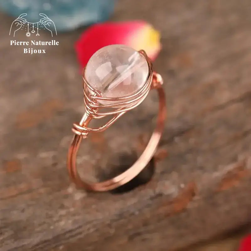 Bague "Perception" en pierres naturelles | Bagues | pierre naturelle bijoux