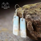 Boucles d'oreilles "Évidence" en Amazonite | Boucles d'Oreilles | pierre naturelle bijoux