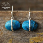 Boucles d'oreilles "Pandore" en Apatite