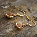 Boucles d'oreilles en Jaspe paysage