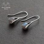 Boucles d'oreilles "Créativité" en Labradorite | Boucles d'Oreilles | pierre naturelle bijoux