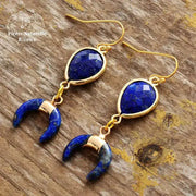 Boucles d'oreilles en Lapis-lazuli