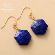 Boucles d'oreilles "Fides" en Lapis-lazuli | Boucles d'Oreilles | pierre naturelle bijoux