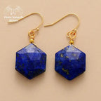 Boucles d'oreilles "Fides" en Lapis-lazuli | Boucles d'Oreilles | pierre naturelle bijoux
