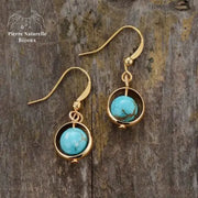 Boucles d'oreilles en Turquoise