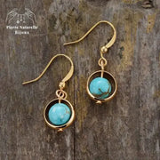 Boucles d'oreilles en Turquoise