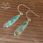 Boucles d'oreilles "Immunité" en Turquoise