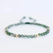 Bracelet en Agate mousse | Bracelets | pierre naturelle bijoux