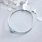 Bracelet "Rivage" en Aigue-marine | Bracelets | pierre naturelle bijoux
