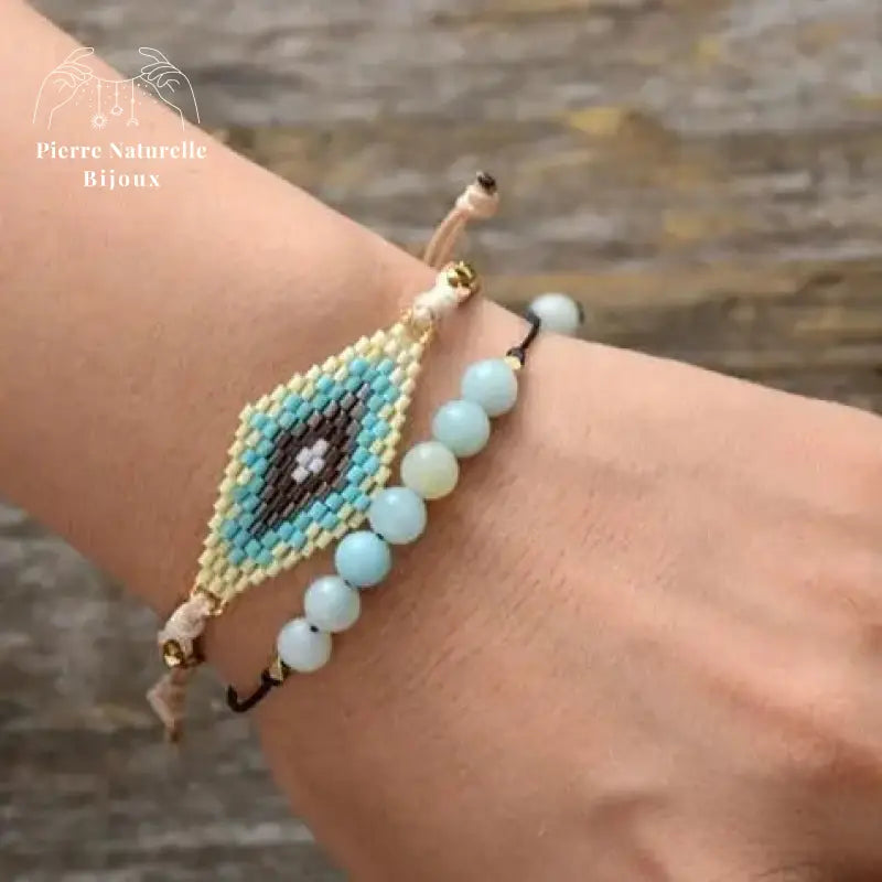 Bracelet en Amazonite | Bracelets | pierre naturelle bijoux