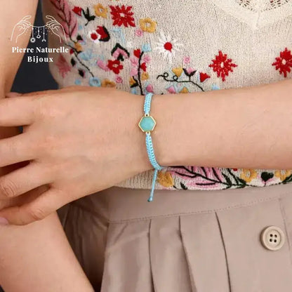 Bracelet "Sérénité de l'esprit" en Amazonite | Bracelets | pierre naturelle bijoux